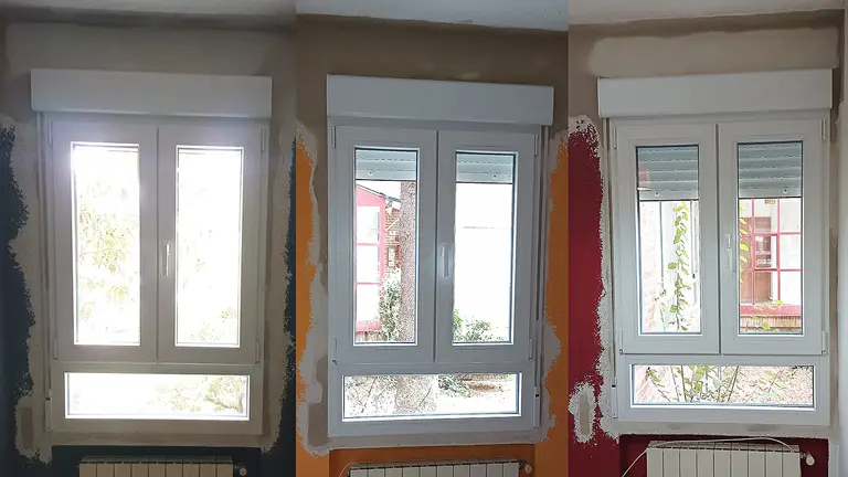 Ventanas después de la renovación