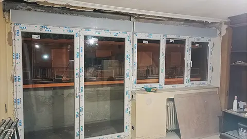 Sustitución en piso antiguo