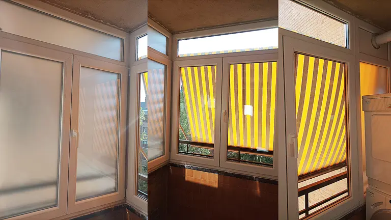 Instalación de la construcción esquinera de la cocina