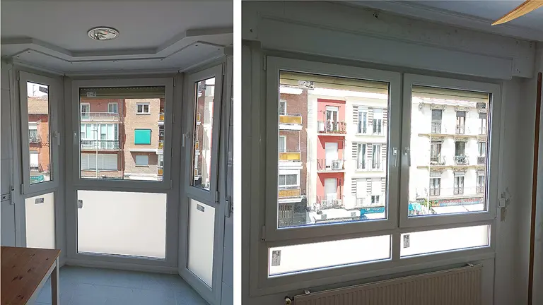 Proyecto de sustitución de ventanas en Chamartin
