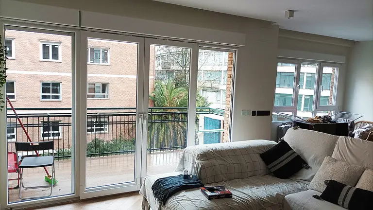 Renovación de ventanas en una vivienda de Madrid
