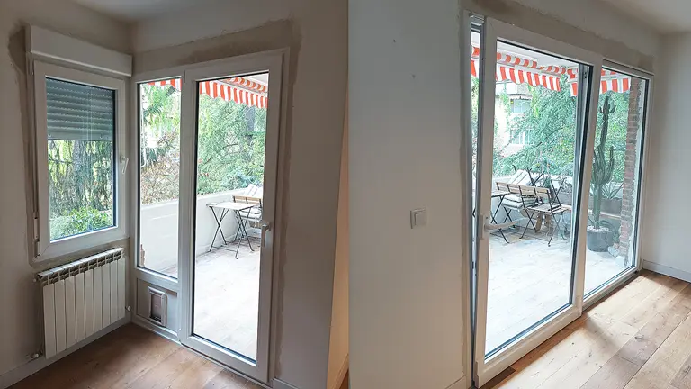Ventanas y puertas de PVC instaladas en Galapagar