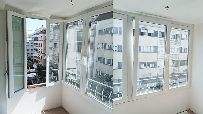 Renovación de ventanas en una vivienda